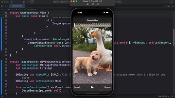 SwiftUI Tutorial:  how to implement VideoPicker on our SwiftUI Project.