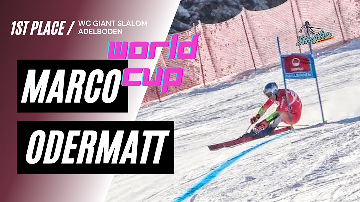 Marco Odermatt WC GS Adelboden 1/12/25