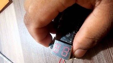 8051 based counter with buzzer