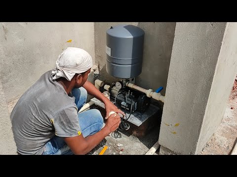 वीडियो: घर के लिए पानी का दबाव बढ़ाने के लिए पम्पिंग इंस्टालेशन: इंस्टालेशन