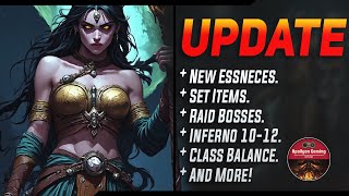 New Essence - Set Item - Inferno 10-12 & New Content - All Confirmed - 17th December Major Update!