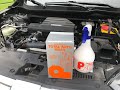 Cleaning Engine with P21S Total Auto Wash