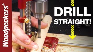 The Best NEW Drill Guide For Woodworking  AutoLine Drill Guide | Deep Dive