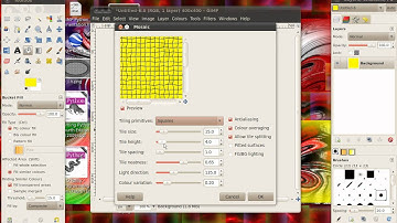 how to make tile in gimp