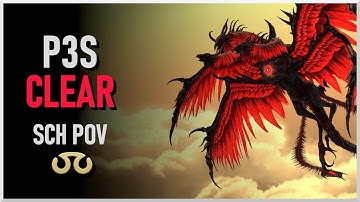 [FFXIV] P3S First Clear - Scholar POV