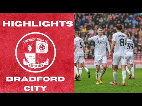 Bradford Crawley Town Goals And Highlights