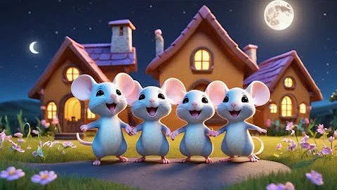 Three Blind Mice Orchard Lane Chase | English Nursery Rhyme | Kids Songs | Baby Music