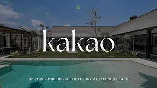 Kakao Villas | Discover Modern-Rustic Luxury at Kedungu Beach