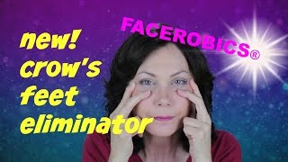 How to Get Rid of Crows Feet Wrinkles | FACEROBICS® Face Exercise Program