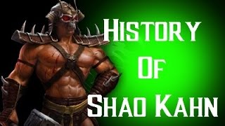 History Of Shao Kahn Mortal Kombat X