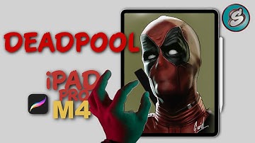 iPad Pro Art: How to Draw Deadpool on Procreate