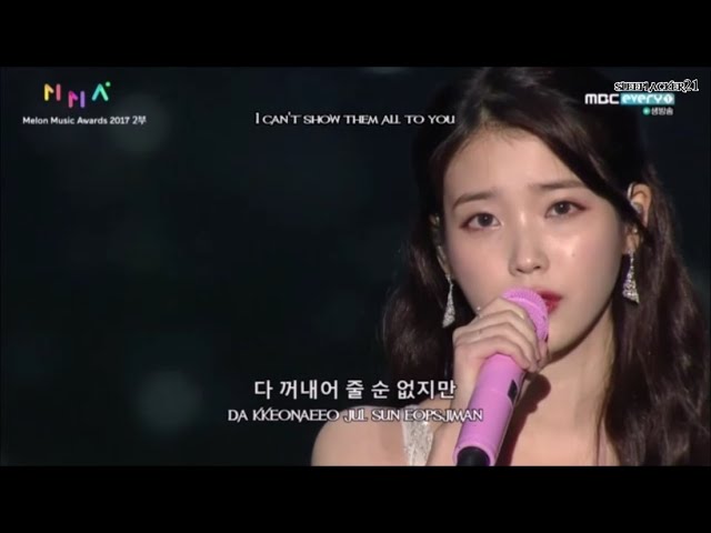 IU (아이유) - Through the Night (live) [Hangul • Romanization • English] subtitles by sleeplacker21 class=