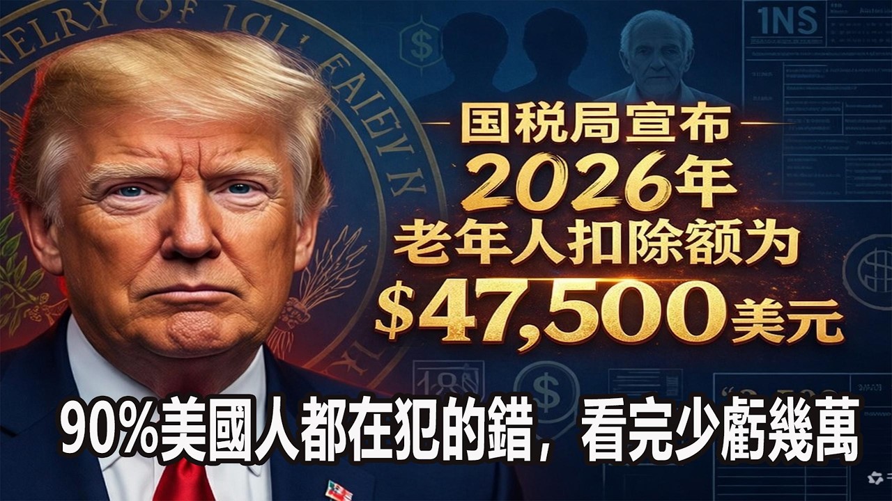 ⚠️退休族警惕！2026 IRS新規：妳的退休金正被悄悄劃走，少則幾千多則幾萬❗️#移民政策 #綠卡 #美國生活 #美國華人