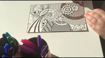 Pointillism with Rebecca