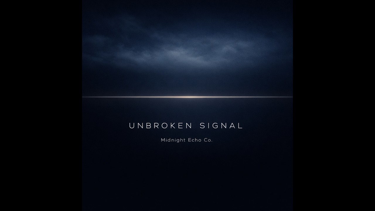 Unbroken Signal | Dark Minimal Electronic Instrumental | Midnight Echo Co.