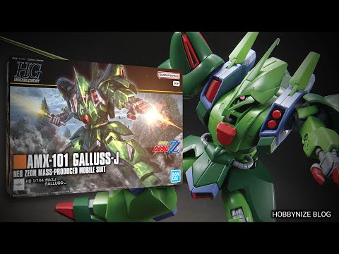 HG 1/144 AMX-101 ガルスJ GALLUSS-J 2個 HGUC 1/144 AMX-101 Galluss-J - Release Info, Box art and