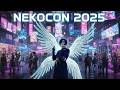 NekoCon 2025 Part 2/3 - The Venue history… Cozy Con Walkthrough Hotel + Food Time