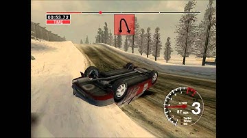 Colin Mcrae rally 4. overgrip crash.