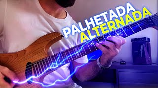 Exercício de Palhetada Alternada na Guitarra | Duilio Humberto