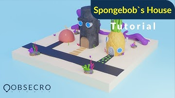 Spongebob`s House Blender Tutorial - Indonesia