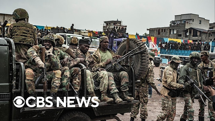 Rebel groups declare ceasefire in Congo