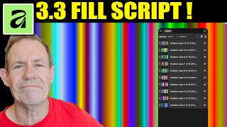 Affinity 3.3 Free Script - Create Gradient Fill Layers And Designs | How To Tutorial