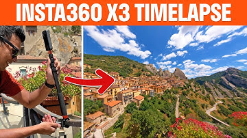 Insta360 X3 Timelapse Tutorial