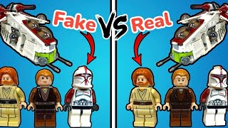 I Bought a Fake LEGO Star Wars Republic Gunship So You Wouldn’t Have To… (Real vs Fake LEGO)
