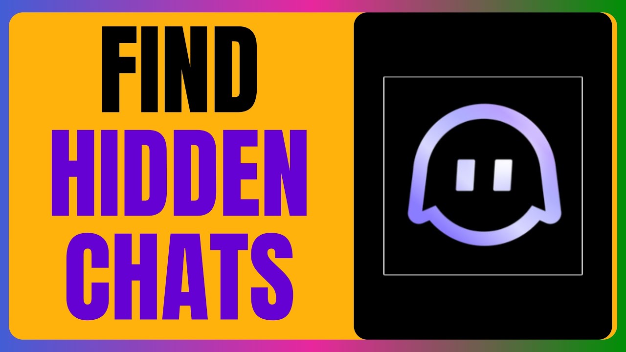 How To FIND Hidden Chats On PolyBuzz QUICK & EASY 2025 - YouTube