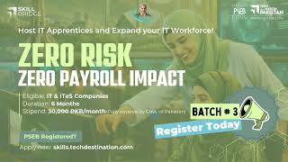 Calling Pakistan’s Tech Companies to Hire IT Talent at Zero Cost Wealth