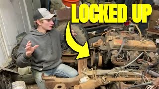 LOCKED UP ENGINE 1976 350 off the road since 1996