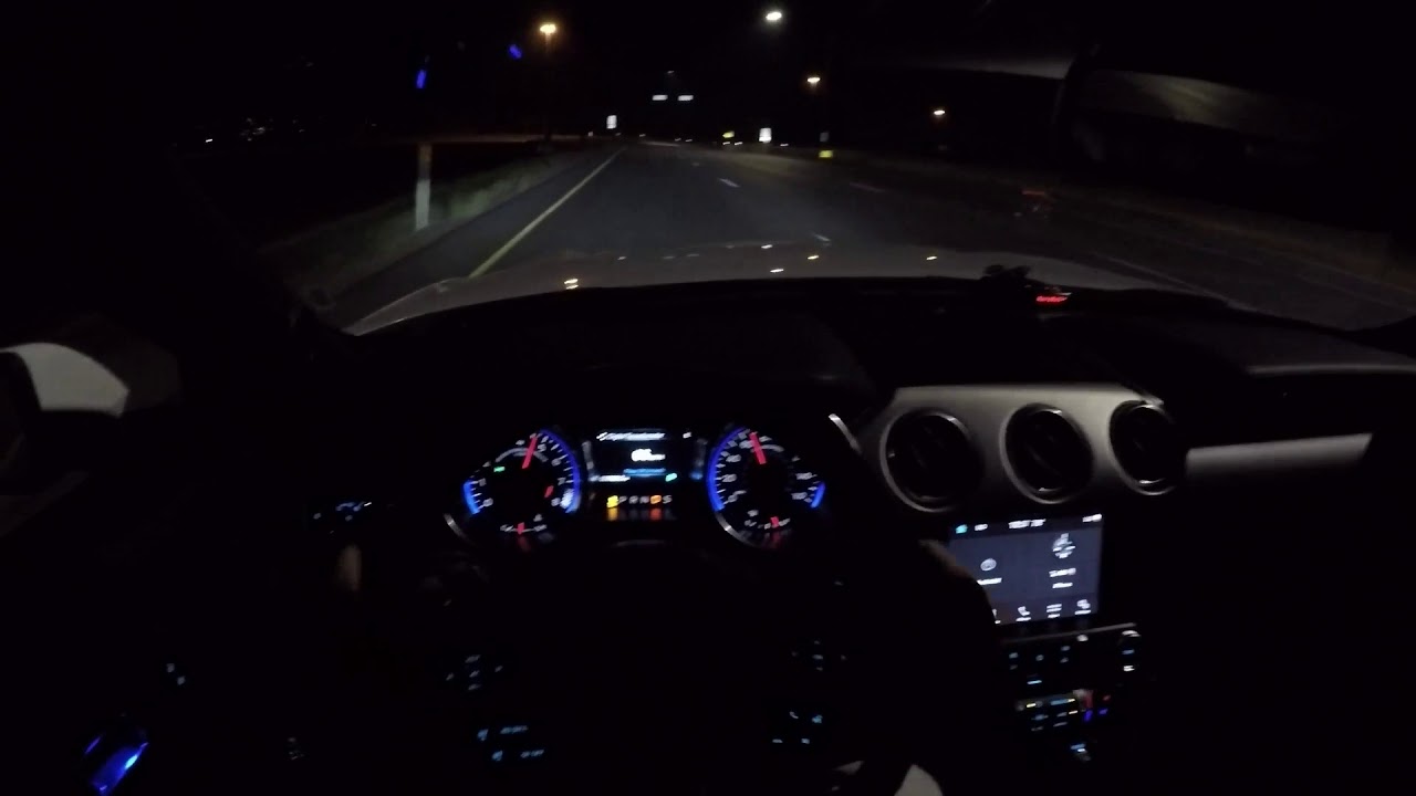 2019 Ford Mustang Gt Premium A10 Pov Night Drive