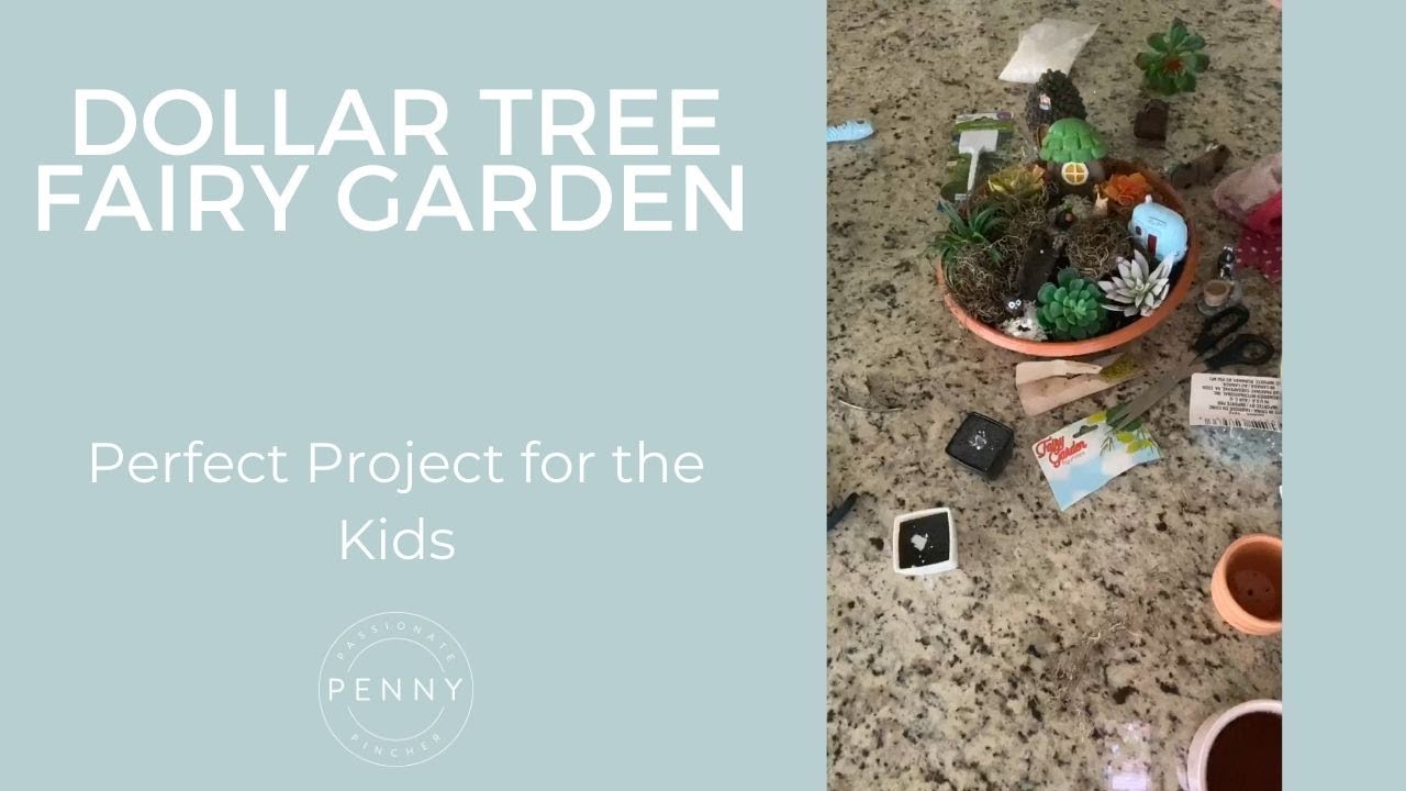 Dollar Tree DIY Fairy Garden