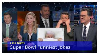 Late Night ROASTS Trump Super Bowl & Bad Bunny MELTDOWN 🤣  Skips NFL For Fear of Getting Booed AGAIN