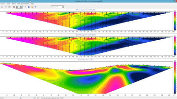 Time lapse resistivity inversion