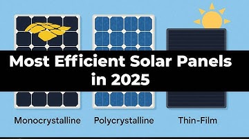 Most Efficient Solar Panels in  2025