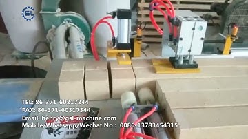 Standard Euro Pallet Blocks Cutting Machine/Wood pallet block cutter