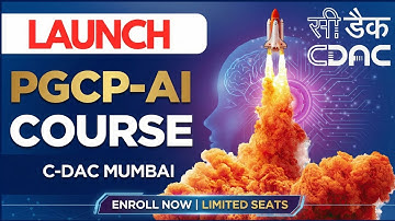 Official Launch: PGCP-AI Course at C-DAC Mumbai | Shaping Future AI Leaders