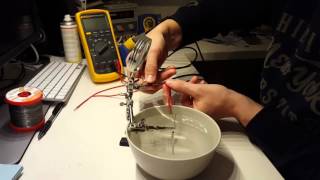 How to solder a thermal fuse