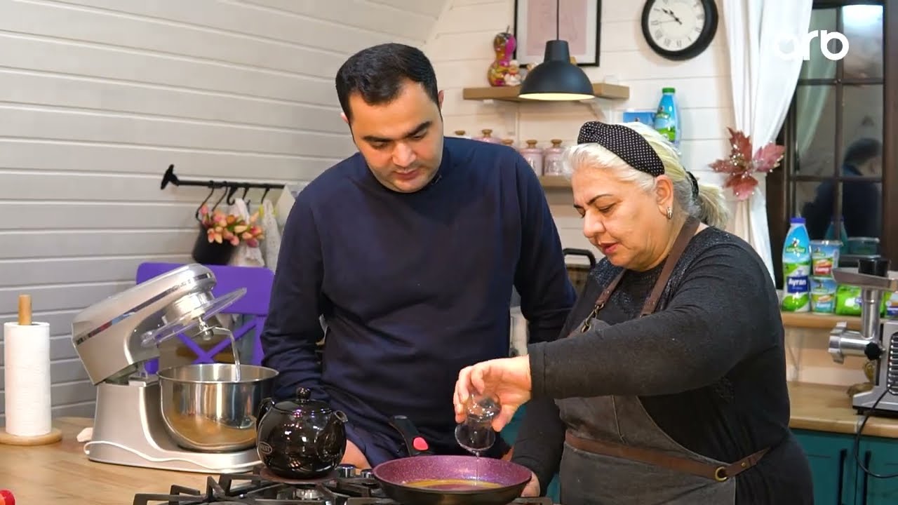 Yeməkxana - Gürcü xəngəli və xaçapurinin hazırlanması