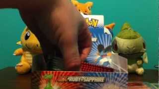 Pokemon Ex Ruby & Sapphire Booster Box Opening Part 3/4! Another EX! @empoleon717