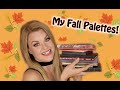 10 Palettes I will use this FALL!🍁