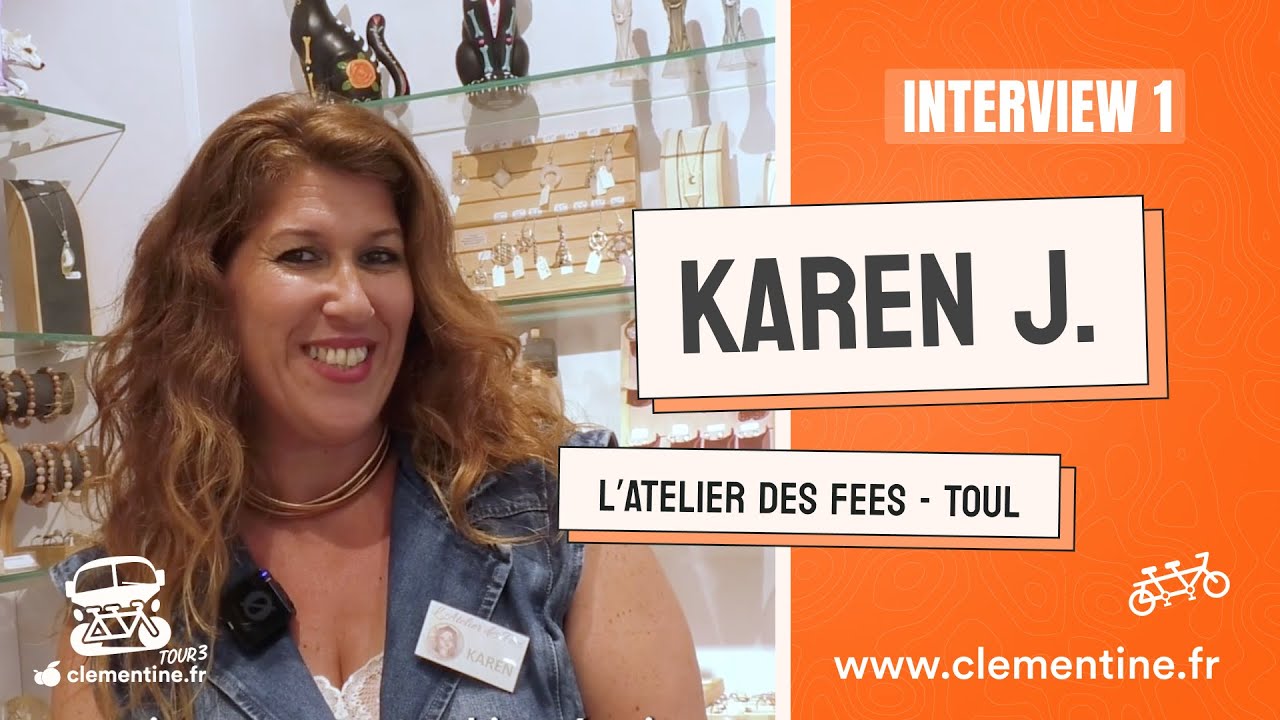 Voir la vidéo Clementine Tour 3 : Interview Karen JACHEZ - L’Atelier des Fées
