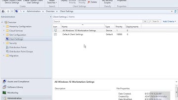 Demo16 Configuring Custom Client Settings