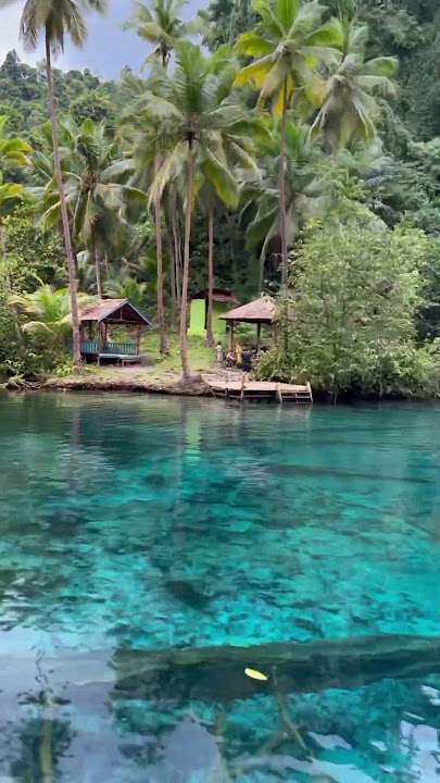 Danau paisupok luwuk panenting kabupaten banggai kepulauan provinsi sulawesi tengah