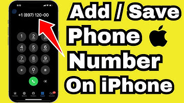 How to Add/Save a Phone Number in Contacts on iPhone (iOS 18) - 16, 15, 14, 13, 12, 11