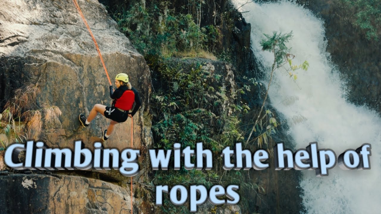 Climbing Help With Rope How To Climb A Mountain Safely With The Help Of Rope - YouTube
