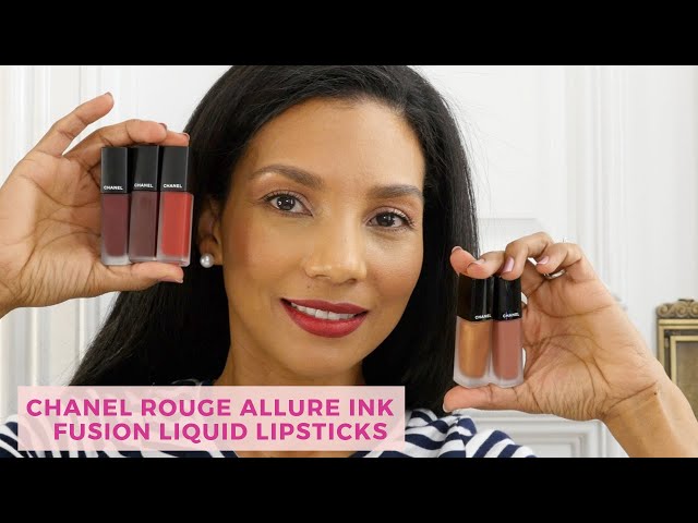 NEW Chanel Matte Liquid Lipsticks  Rouge Allure Ink Swatches & Review 