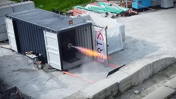 Hyperion - B1 - Static Fire Test 5 - Drone Shot