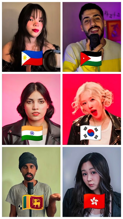 APT - ROSÉ & Bruno Mars : Who sang it better || aish,rosé,choana,srilanka,Thai,salem #shorts #apt